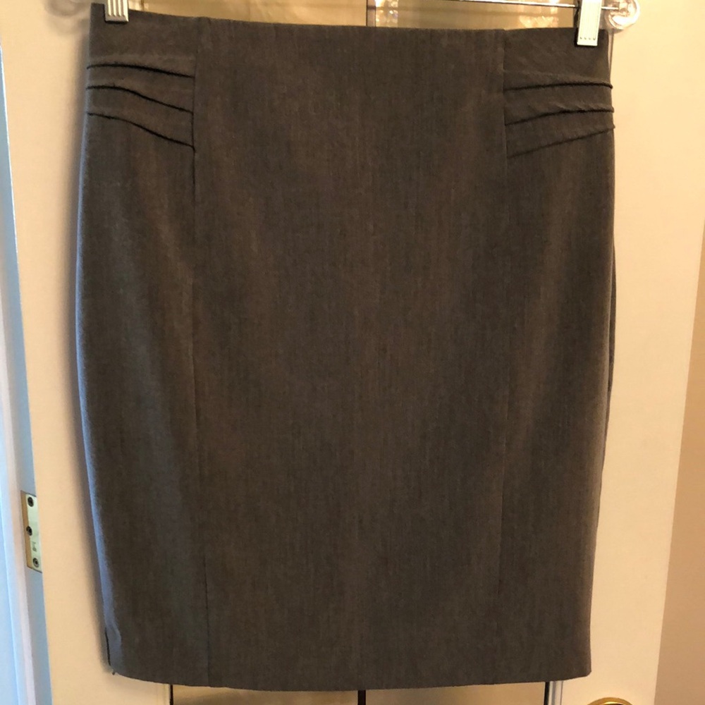 Elegant Grey Women's Skirt